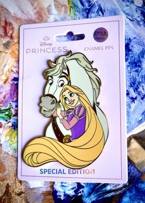 Disney Pink A La Mode PALM Enchanted Equestrian Rapunzel Maximus Pin LE 200