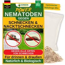 Nematoden gegen Nacktschnecken – 5 bis 250 Mio. - Mittel gegen Schnecken