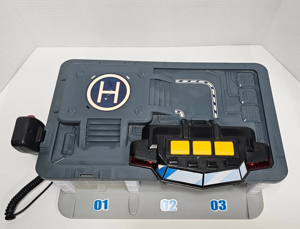 De Colección Dickie Toys SOS Centro de Rescate Centro de Llamadas 4 Vehículos Bomberos Policía Ambulancia Foto 2 de 4