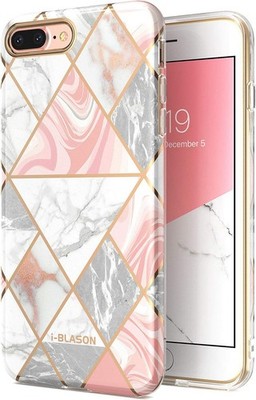 i-Blason for iPhone 8 Plus / 7 Plus, Slim Bumper Case Back Cover Shock-Absorbent