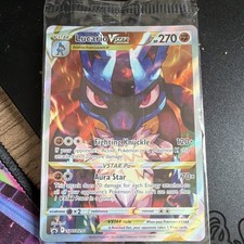 Pokémon Lucario VSTAR SWSH291 Promo Holo SWSH Sword & Shield 270 HP VSTAR 2023