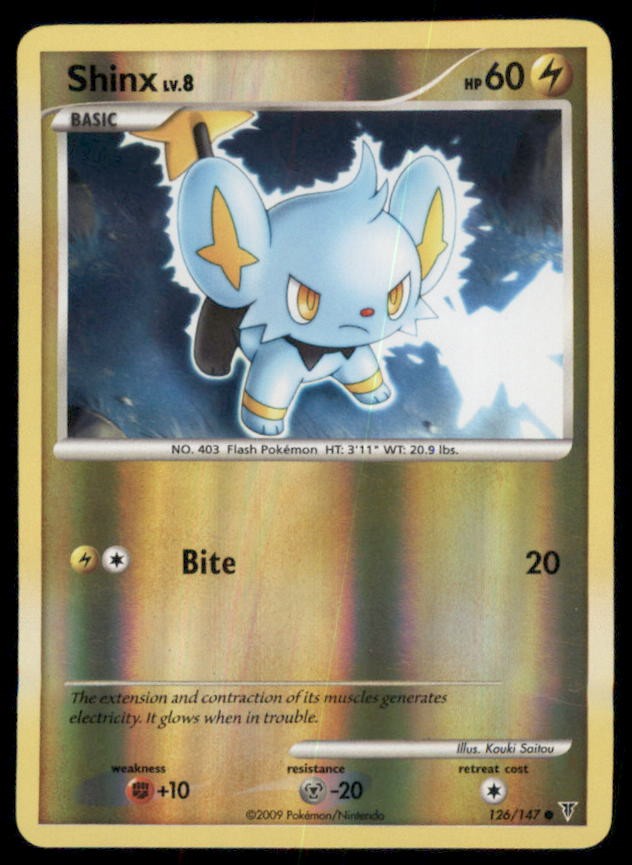 Shinx 126/147 Common Supreme Victors Pokemon US SELLER LP