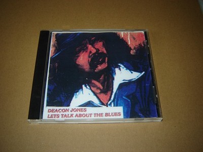 Deacon Jones - Let's Talk About The Blues cd-r 1998 diff graphics