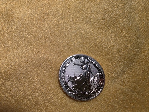 2024 Great Britain 1 oz Silver Britannia BU (King Charles III)