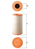 Luftfilter Mahle LX 619/1 Filtereinsatz FüR NG SÜ Lion NL MAN NÜ Hocl City ND ÜL