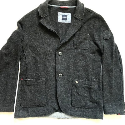ENGBERS MEN'S WINTER WOOL SPORT BLAZER JACKET SZ 52 EU 42 US SLIM