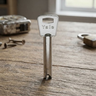 2er Set robuste Stahl Fensterschloss Schlüssel für Yale 8K102 - sicherer Zugang