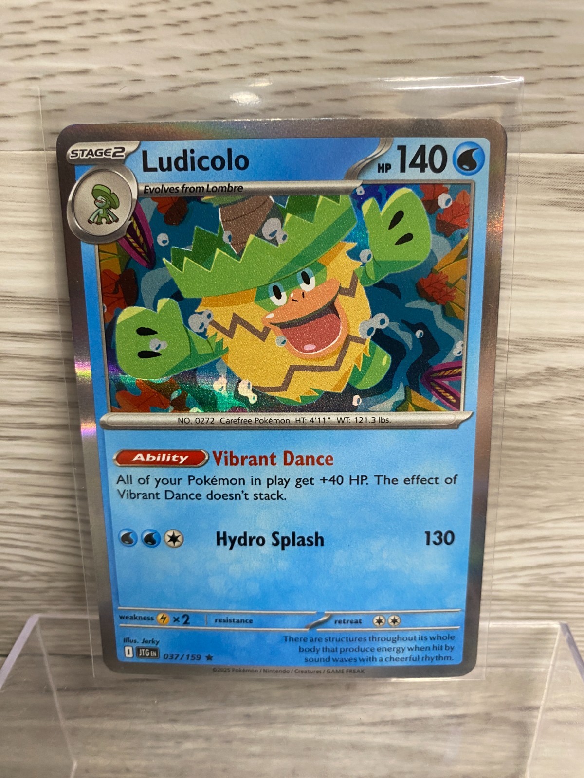 Ludicolo #37- Holo Pokemon Journey Together NM