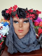 Gothic Floral Tiara