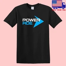 Powerade Power Ade Energy Drink Men's Black Size S-5XL