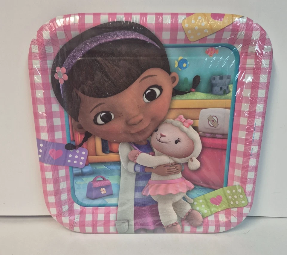 JUEGO DE SUMINISTROS DE FIESTA DISNEYS DOC MCSTUFFINS NUEVO Foto 3 de 4