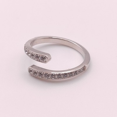   Swarovski Ring Fingerring Damenring Dame Perle Zirkonia Stein Silber 254  