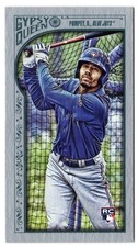 DALTON POMPEY 2015 Topps Gypsy Queen - Silver Mini /199 #107 (RC) SP BLUE JAYS