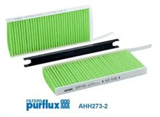 Cabin filter High efficiency air filter (HEPA) AHH273-2 PURFLUX for RENAULT OPEL