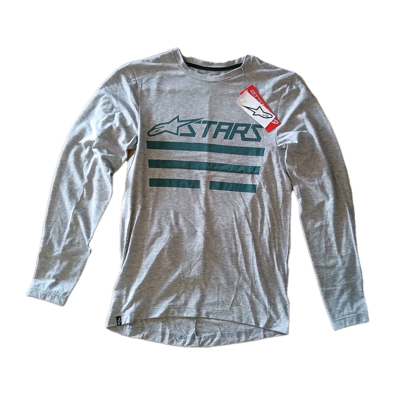Alpinestars MERINO Jersey - MTB Trail Offroad Top - Small - Grey - RRP £75