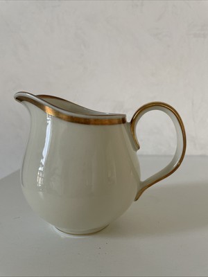 EDELSTEIN Bavaria 7540 Goldrand Creme   Milchkännchen