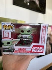 Funko POP! Star Wars Mandalorian Grogu Holiday Pram The Child Baby Yoda #746