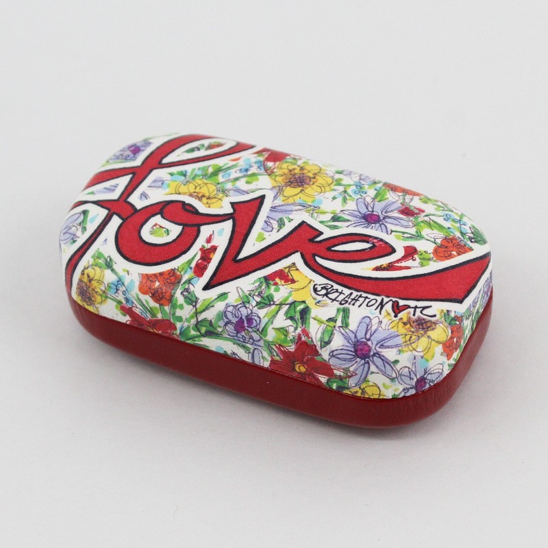 Brighton "LOVE" Small Pill Clam Shell Box 1x3.2x2"