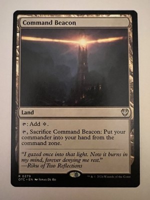 Magic The gathering Command Beacon R 0279 Outlaws Of Thunder Junction