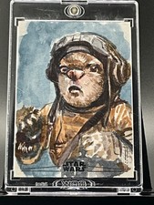 Topps Star Wars Smugglers Outpost BAZIL Sketch Card by John 