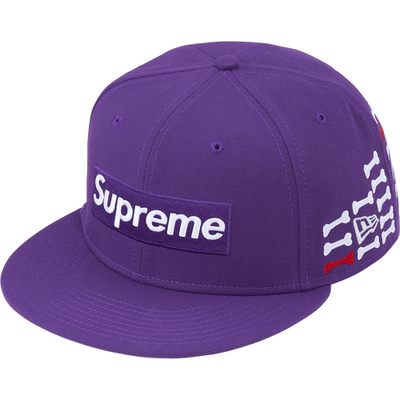 Supreme Bones Box Logo New Era 5colors FW25 | eBay