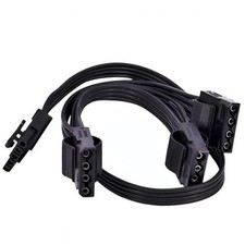 5 Pin to 3X 4-Pin Molex IDE Power Adapter Cable for Cooler Master V Series