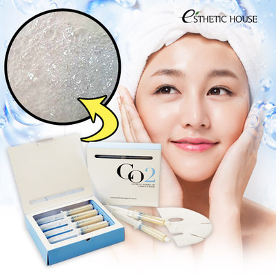 1+1 CO2 Pore Minimizing Mask Pack for Late Night Shift Workers Puffy Eyes