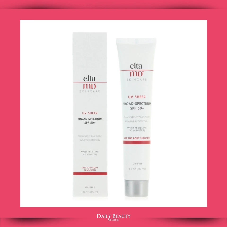 Elta MD UV SHEER 85ml 3oz SPF 50+ EXP 01/2028 NEW FAST SHIP