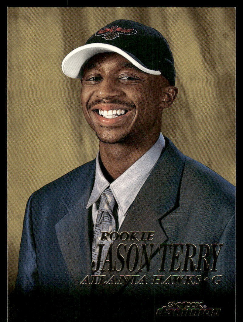 1999-00 Skybox Dominion #210 Jason Terry Rookie RC Atlanta Hawks basketball card