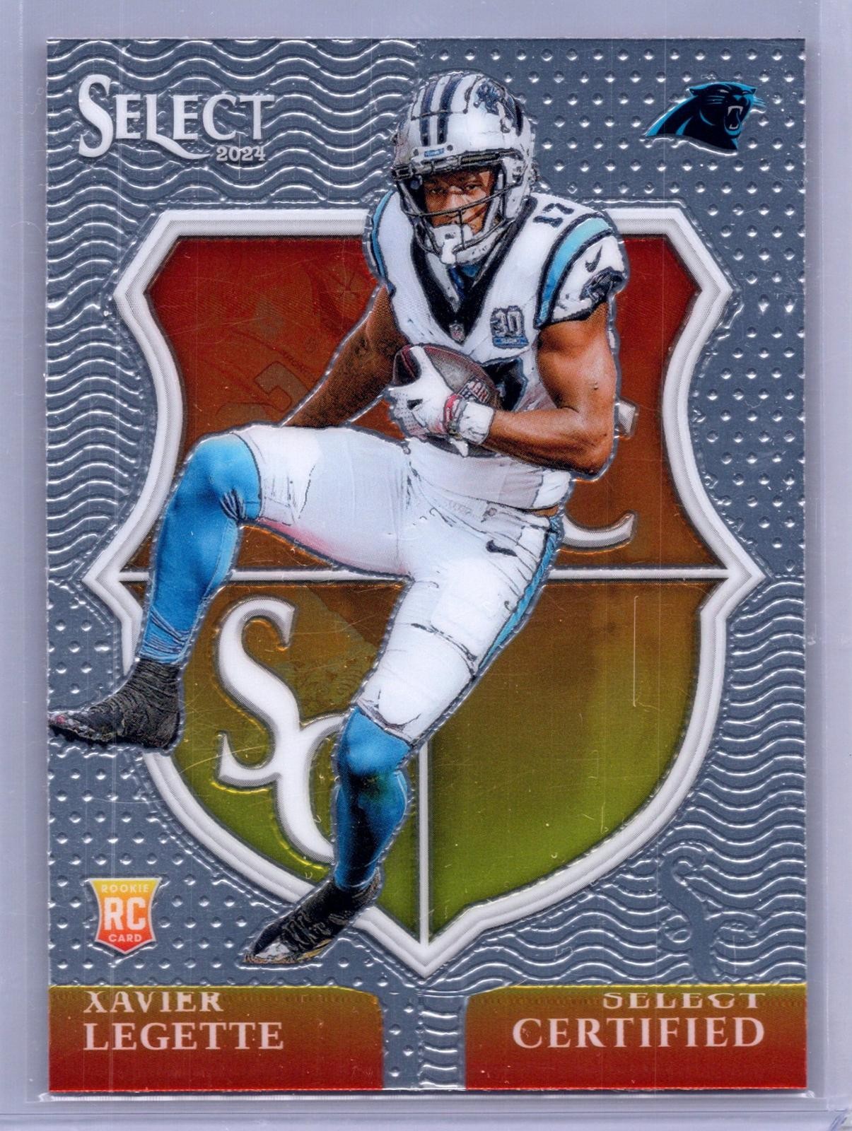 2024 Panini Select #14 Xavier Legette Select Certified Rookies
