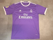 Real Madrid Trikot #7 Ronaldo (Größe L, Adidas, Lila, Auswärts, 2016/2017)