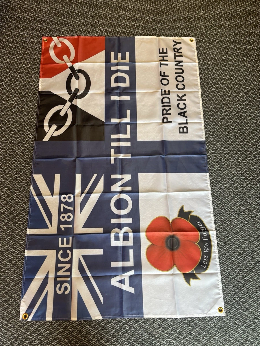 West Bromwich Albion FC fanion vintage football banderin pennant wimpel