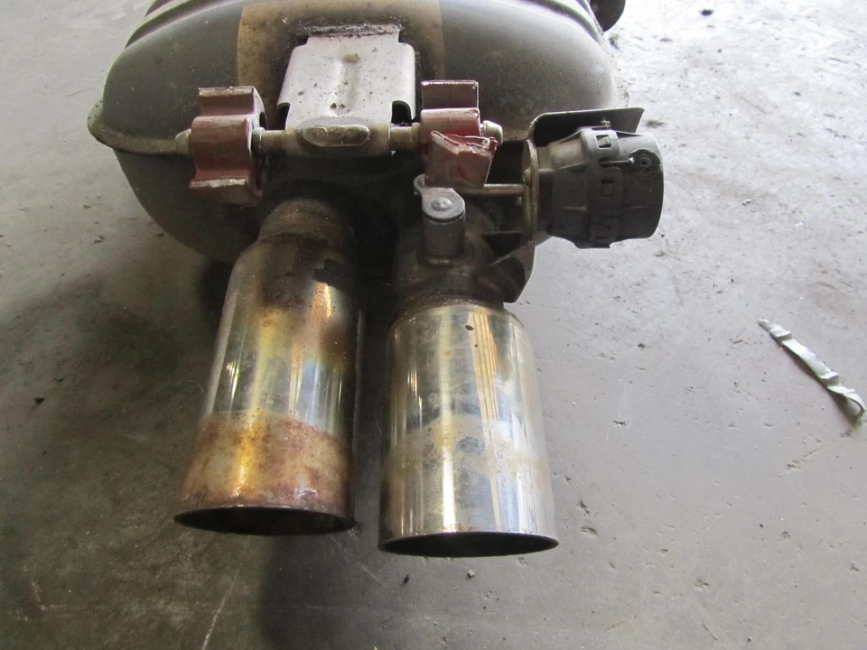 07 BMW X3 Muffler Exhaust System Cat Converter Back Foto 4 de 4