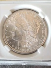 1882-S Morgan Silver Dollar $1 San Francisco Mint MS65 Gem Uncirculated Slabbed
