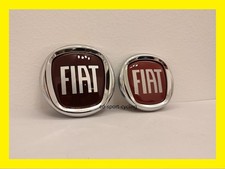 Fiat Panda 169 Dal 2003 > Kit 2 Fregi Logo Stemma Fiat Anteriore & Posteriore
