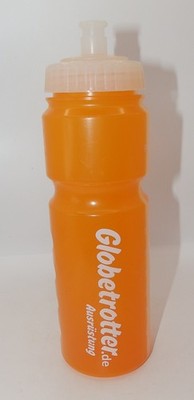 Trinkflasche Globetrotter 650 ml Orange Wasserflasche gebraucht