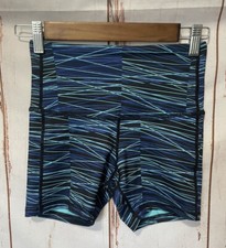 Girls Champion Blue Multicolor C9 Shorts - SZ XS-NWT