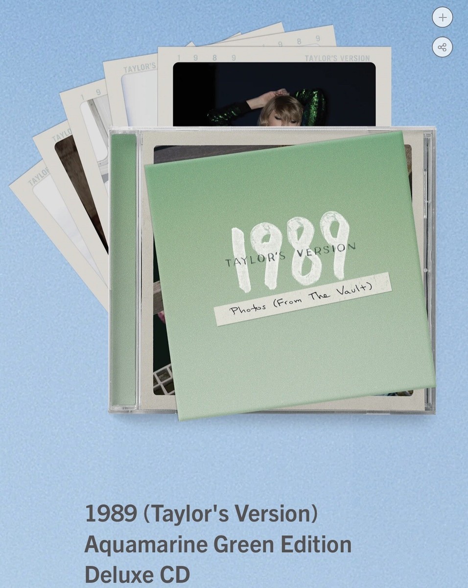 Taylor Swift 1989 TV (Taylor's Version) Aquamarine Green