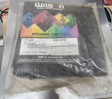 Wilson Green Welding Curtain 6 ft High x 10 ft wide 14mil grommets [A7B5]