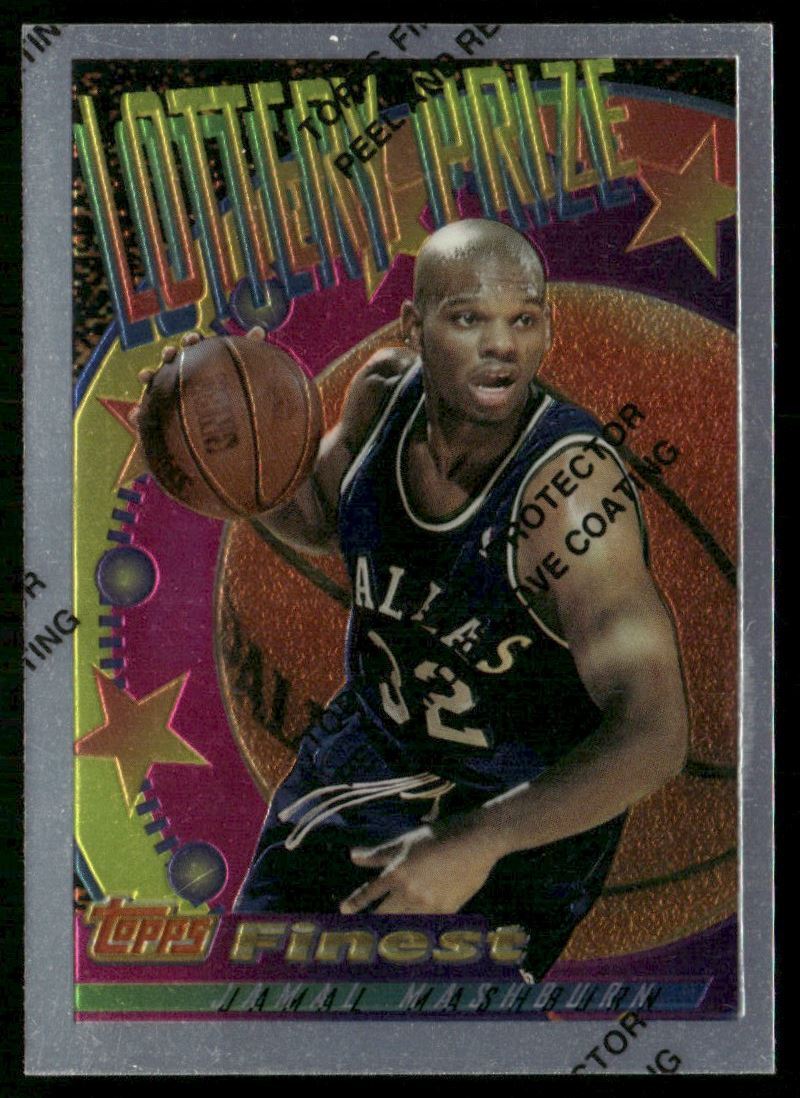 1994-95 Finest Lottery Prize Jamal Mashburn #LP21