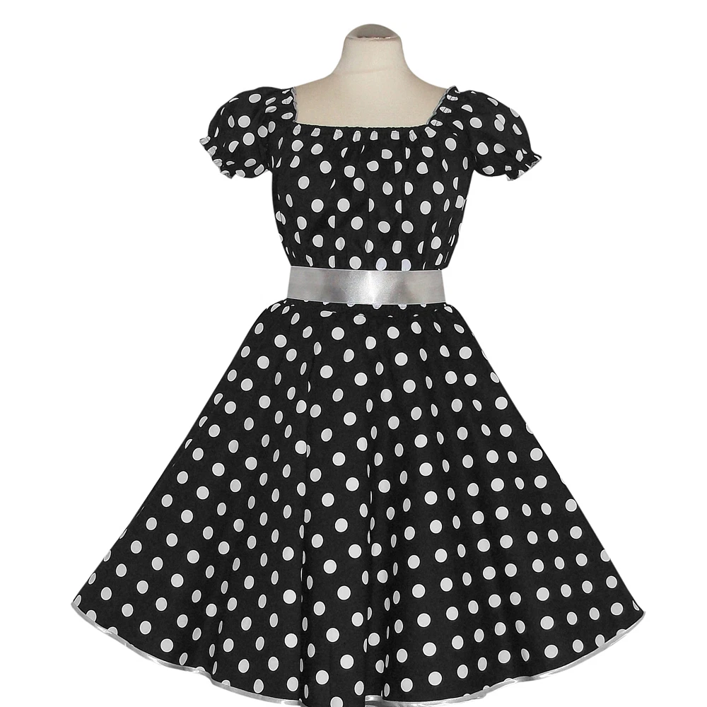 Robe Vintage, Retro, Ann&eacute;es 50, Rockabilly, Pin-Up - Rock Ange'Hell