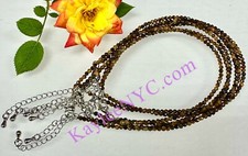 Wholesale Lot 6 Pcs 2mm Natural Tiger Eye Anklets Crystal Healing Energy
