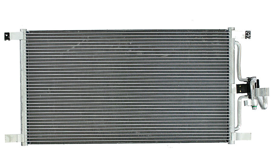 AC Condenser For 0006 Jaguar XK8 With Aluminum Core Depth 0.75In