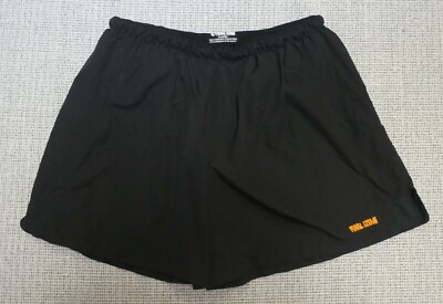 Pearl Izumi women's black stretch two-layer fitness/workout shorts Sz XL