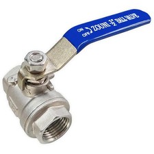 1/2 Inch Stainless Steel Ball Valve NPT Forged Full Port Water Oil Gas Use