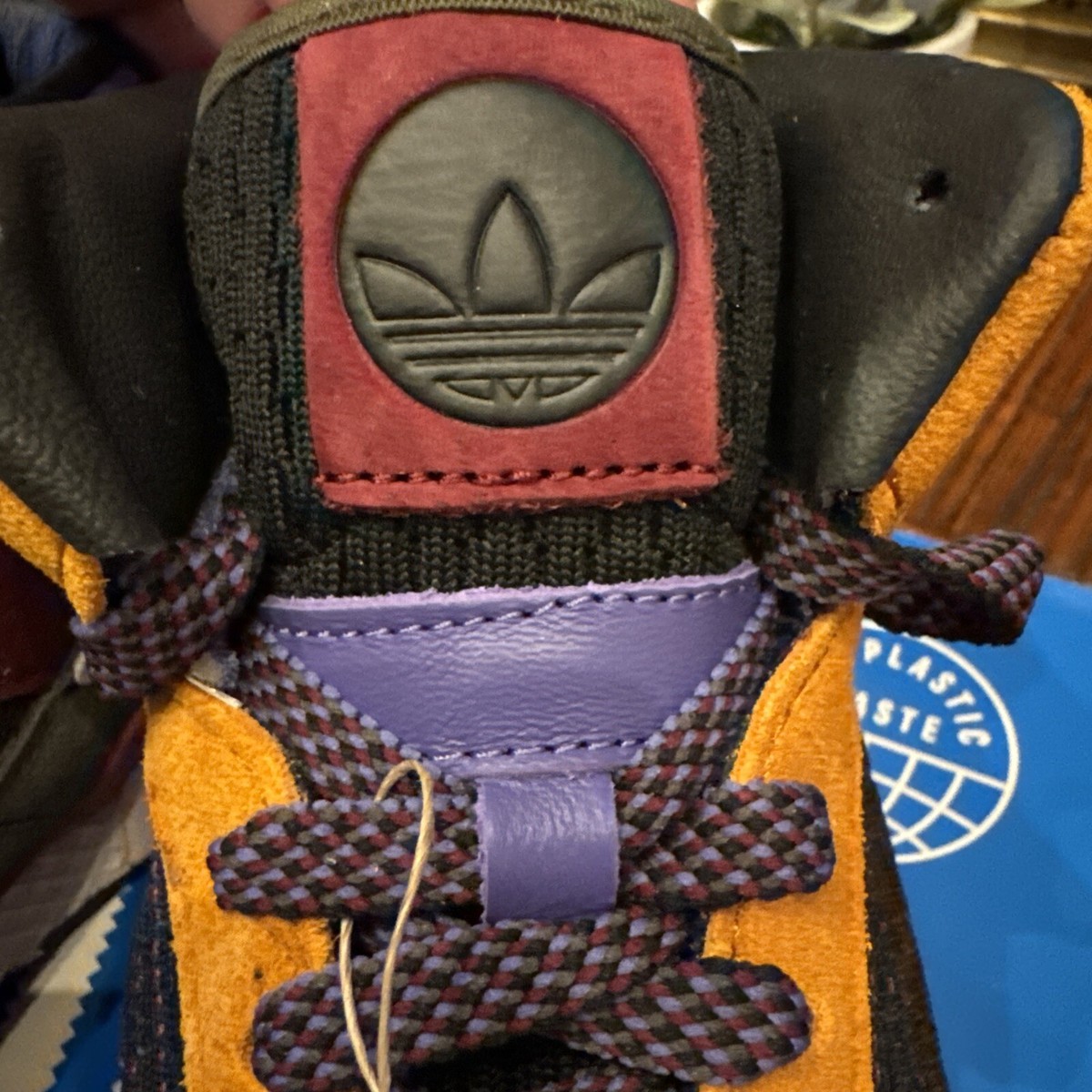 Adidas Size 5 Men Forum Mid Patchwork Nordstrom Rare New  display picture 2