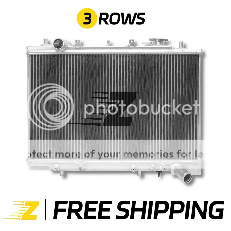 for Mercury Capri Base/XR2 1.6L etc 1991-1994 1992 1993 Aluminum Radiator - Image 3 of 4