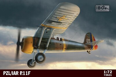 IBG 72521 PZL/IAR P.11F Romanian Fighter scale 1/72