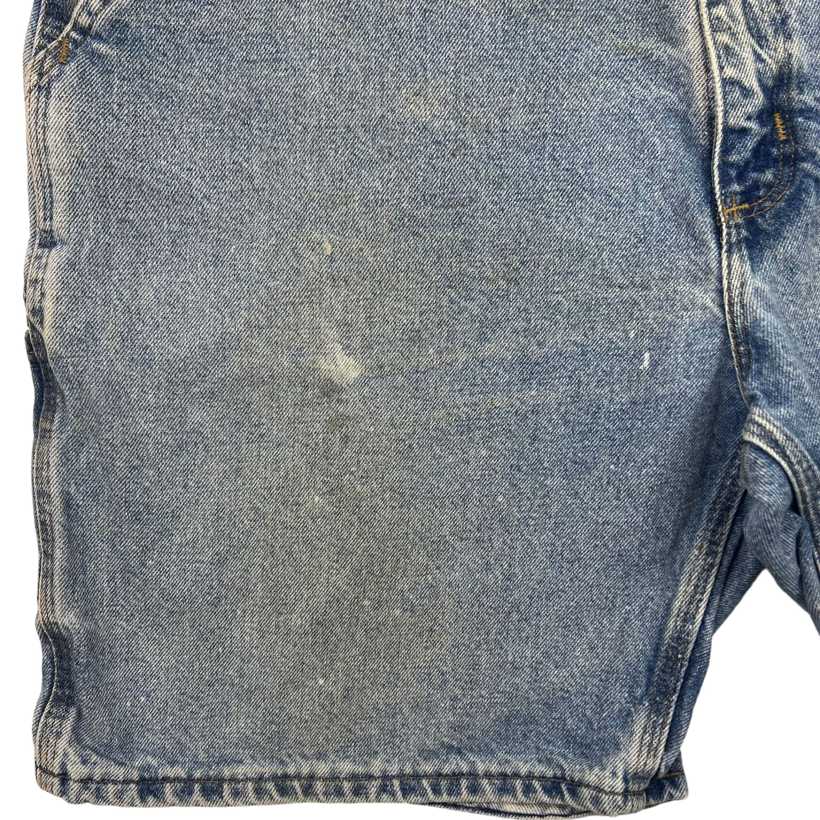 Carhartt Denim Workwear Shorts Blue Size 38 image 6