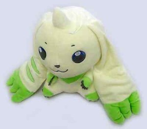 タグ付き！I LOVE TERRIERMON でっかいぬいぐるみ Terriermon Assistant BIG Plush 30cm Digimon Adventure Japan